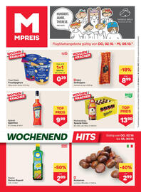 MPreis Flugblatt woche 40 Seite 1