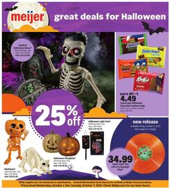 Meijer weekly ad week 40 Page 1
