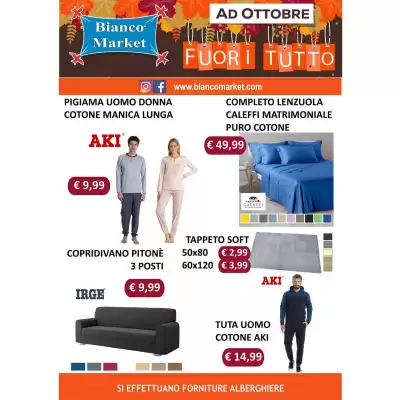 Volantino Bianco Market (valido fino al 31-10)