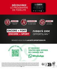 Catalogue Sport 2000 page 2