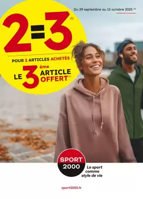 Catalogue Sport 2000 (valable jusqu'au 12-10)