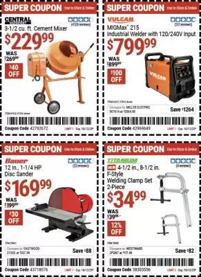 Harbor Freight Tools weekly ad