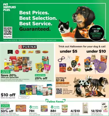 Pet Supplies Plus flyer (valid until 29-10)