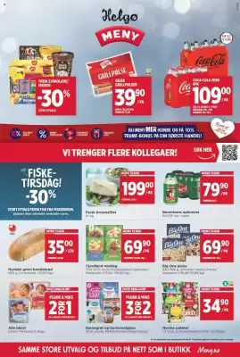 Meny kundeavis (gyldig til 5-10)
