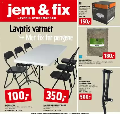 Jem & fix kundeavis (gyldig til 4-10)