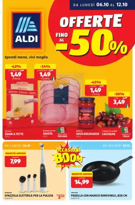 Volantino ALDI (valido fino al 12-10)