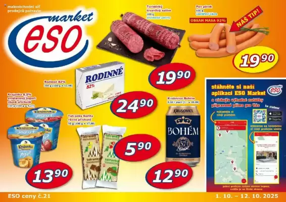 ESO MARKET leták