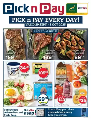 Pick n Pay catalogue (valid until 5-10)