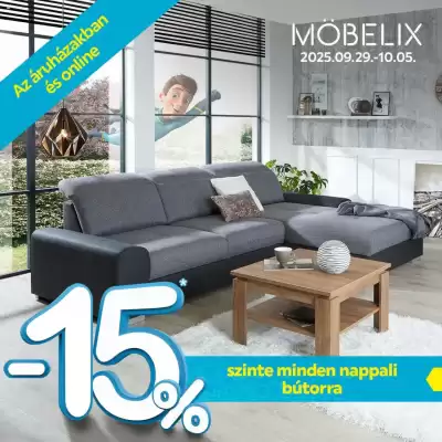 Möbelix akciós újság (érvényes eddig: 5-10)
