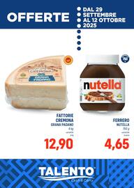 Volantino Talento Professional Store Pagina 1