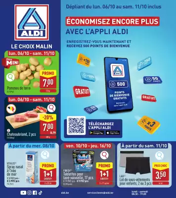 ALDI Dépliant (geldig t/m 11-10)