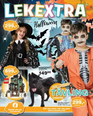 Lekextra reklamblad (giltig till och med 31-10)