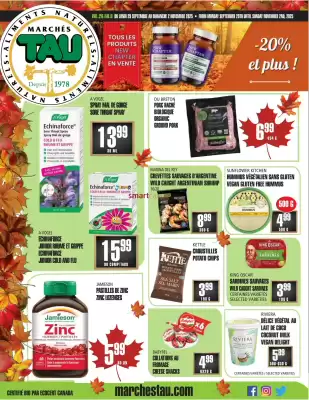 Marches Tau flyer (valid until 7-10)