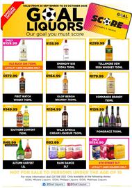 Goal Supermarket catalogue Page 1