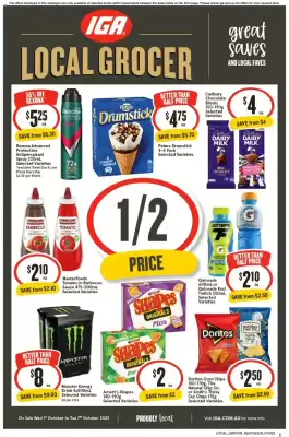 IGA catalogue (valid until 7-10)