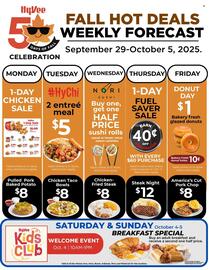 Hy-Vee weekly ad week 40 Page 1