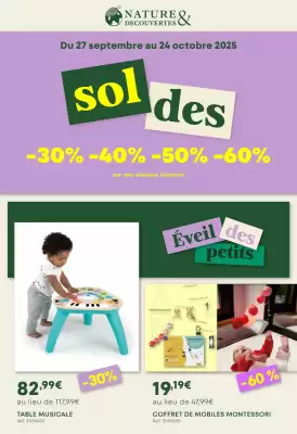 Catalogue Nature et Découvertes (valable jusqu'au 24-10)