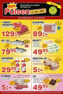 Nya Pulsen reklamblad