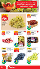 Auchan akciós újság hét 40 Oldal 24