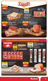 Auchan akciós újság hét 40 Oldal 31