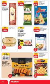 Auchan akciós újság hét 40 Oldal 34