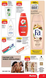 Auchan akciós újság hét 40 Oldal 49