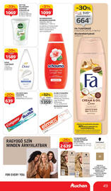Auchan akciós újság hét 40 Oldal 49