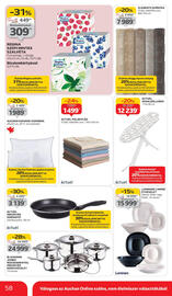 Auchan akciós újság hét 40 Oldal 58