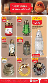 Auchan akciós újság hét 40 Oldal 59
