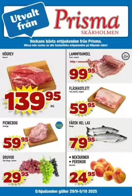 Prisma Mat reklamblad (giltig till och med 5-10)