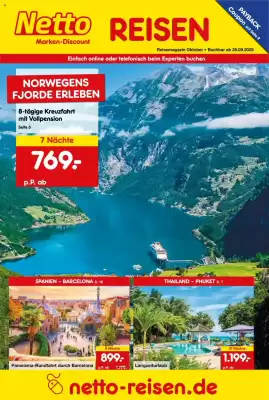 Netto Reisen Prospekt (gültig bis 31-10)