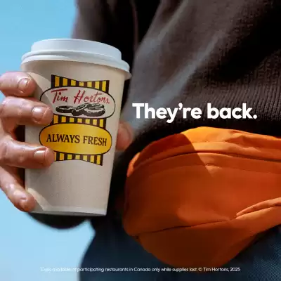 Catálogo Tim Hortons (válido hasta 31-10)
