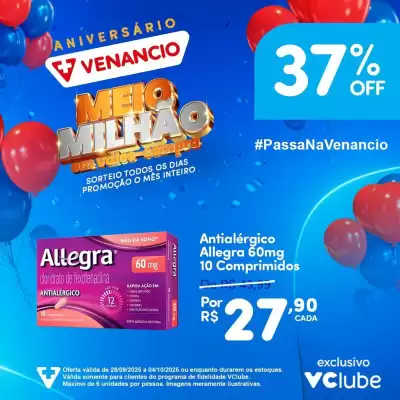 Encarte Drogaria Venancio (válido até 4-10)