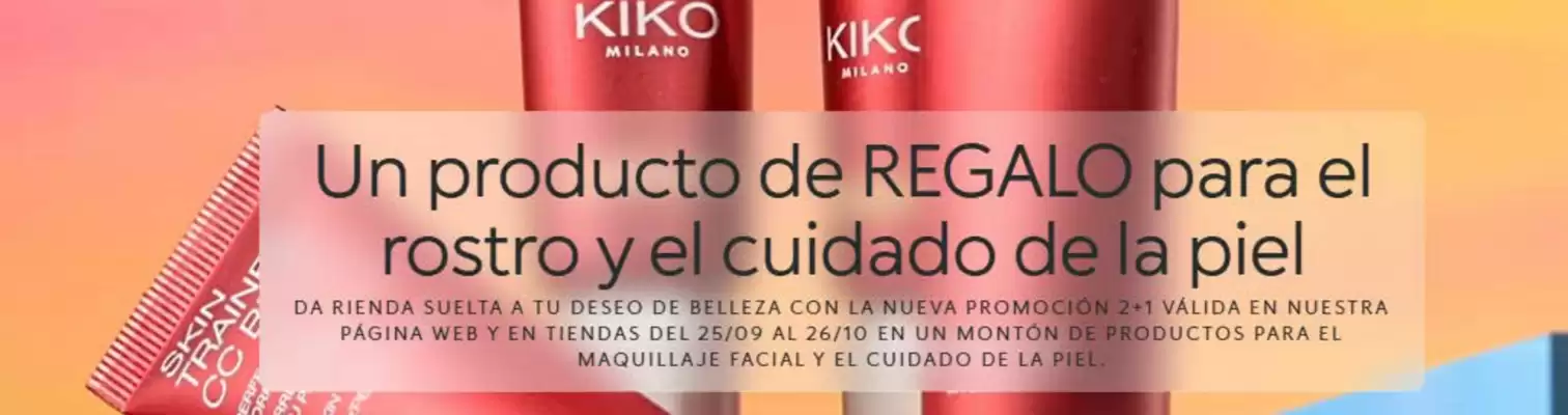 Folleto KIKO MILANO (válido hasta el 26-10)