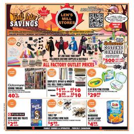 Len's Mill Stores flyer Page 1