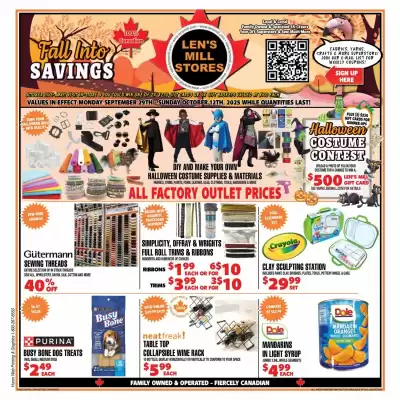 Len's Mill Stores flyer (valid until 15-10)