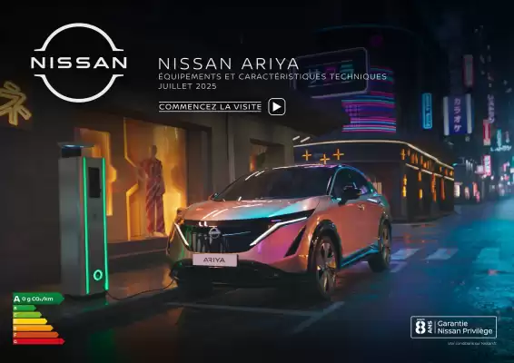 Catalogue Nissan (valable jusqu'au 29-09)