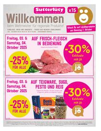 Sutterlüty Flugblatt woche 40 Seite 1