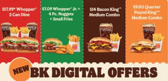 Burger King flyer week 40 Page 1