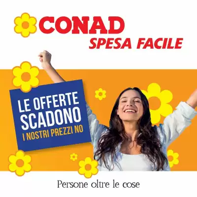 Volantino Spesa Facile Conad (valido fino al 31-10)