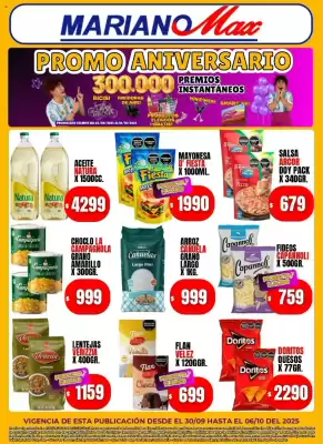 Catálogo Supermercados Mariano Max (válido hasta 18-10)