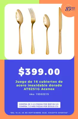Catálogo Almacenes Anfora (válido hasta 30-09)