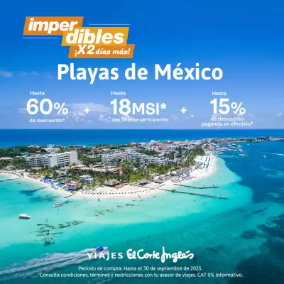 Catálogo Viajes El Corte Inglés (válido hasta 30-09)