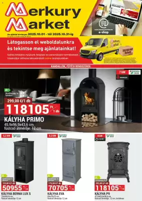 Merkury Market akciós újság
