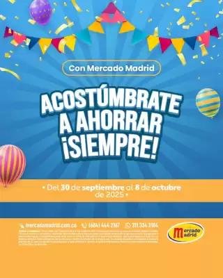 Catálogo Mercado Madrid (válido hasta 8-10)