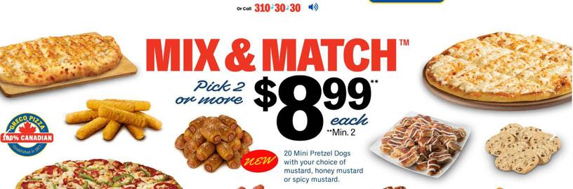 Greco Pizza flyer week 40 Page 2