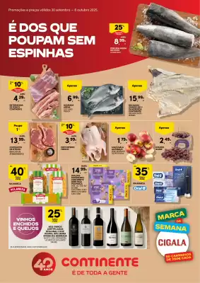 Folheto Continente (válido até 6-10)