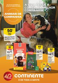 Folheto Continente | Animais de companhia Página 1