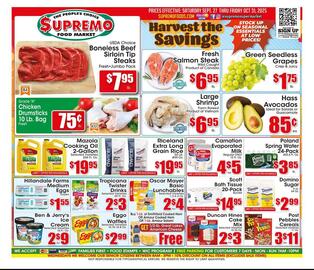 Supremo Foods Inc weekly ad Page 1