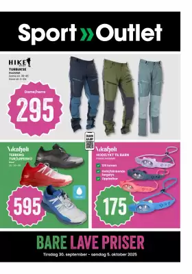 Sport Outlet kundeavis (gyldig til 5-10)
